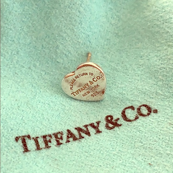 Tiffany & Co. Jewelry - Return to T&Co Single Mini Heart Earring